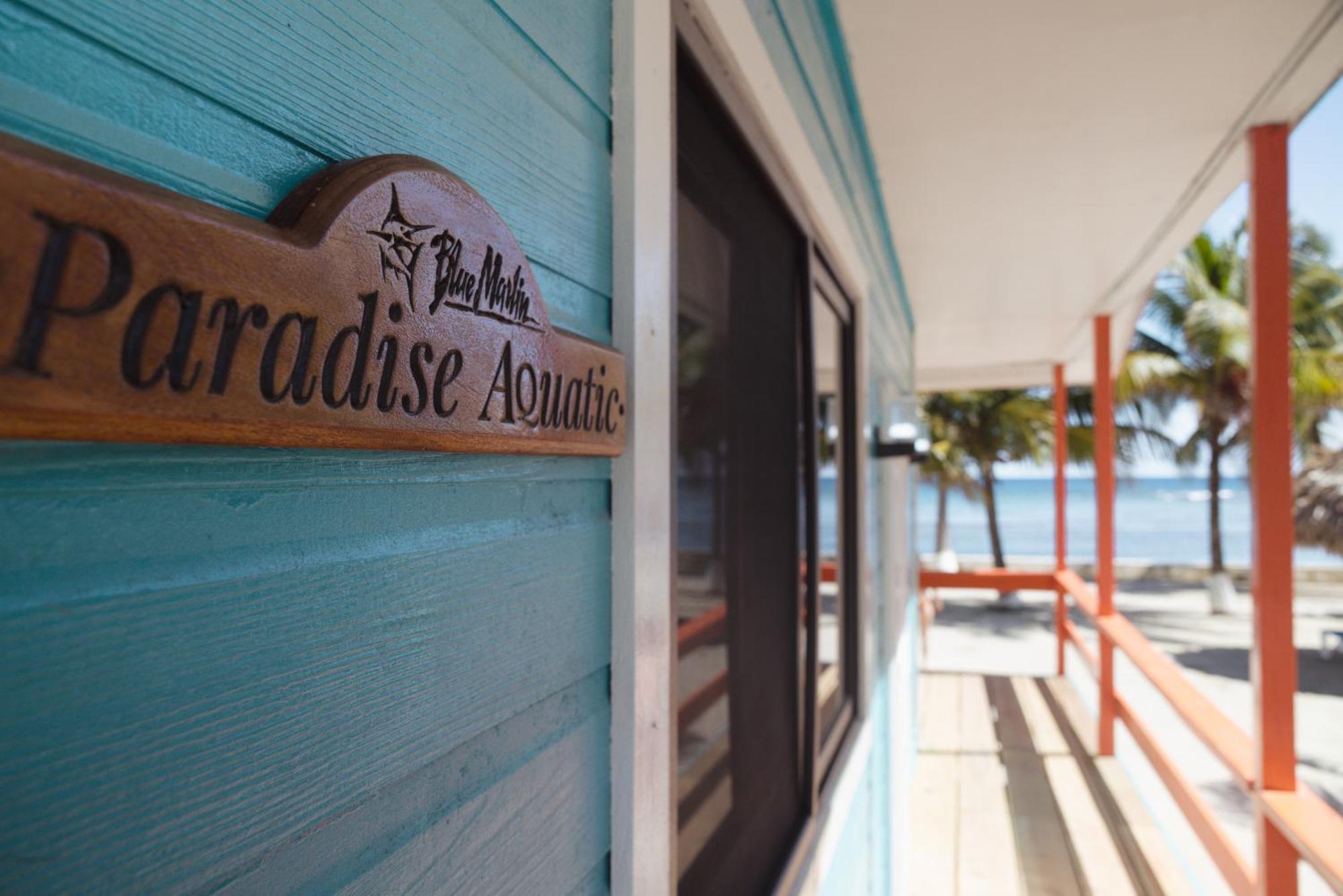 Blue Marlin Beach Resort Dangriga Exteriör bild